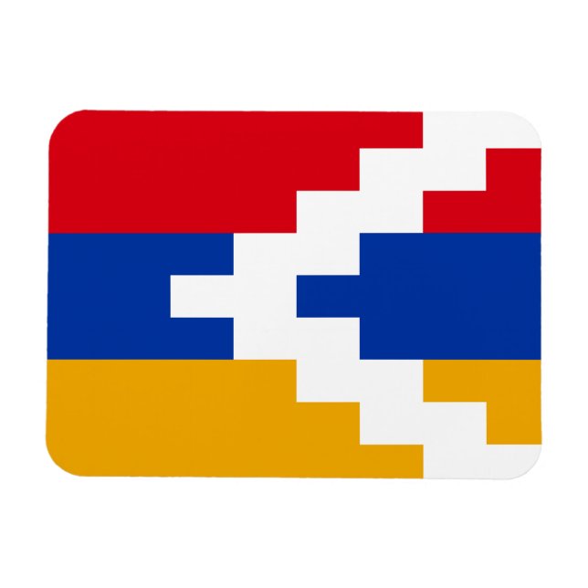 Nagorno Karabakh Flag Magnet (Horizontal)