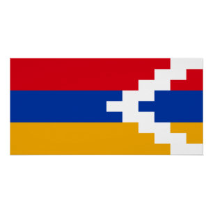 Nagorno Karabakh Flag Poster
