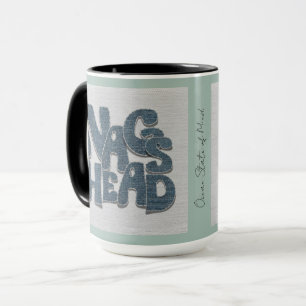 Nags Head Denim Mug Outer Banks North Carolina