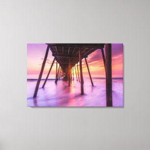 Nags Head Sunrise North Carolina Canvas Print
