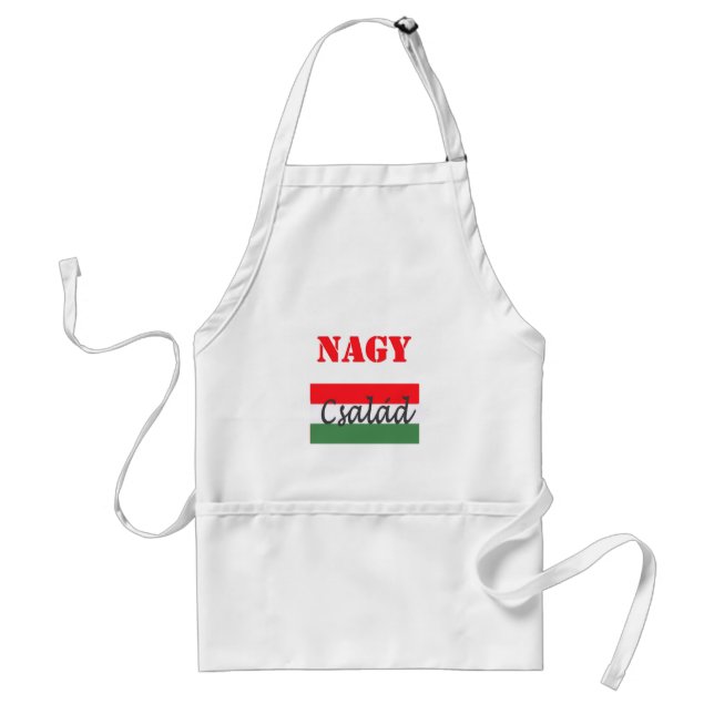 Nagy csalad standard apron (Front)