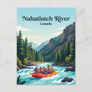 Nahatlatch River British Columbia, Canada Postcard