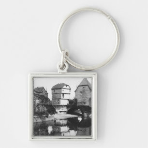 Nahe Bridge, Bad Kreuznach, c.1910 Key Ring