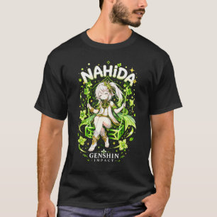 Nahida Genshin Art 03 Basic Dark T-Shirt