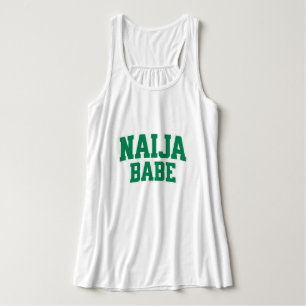 Naija Babe Nigerian Pride Singlet