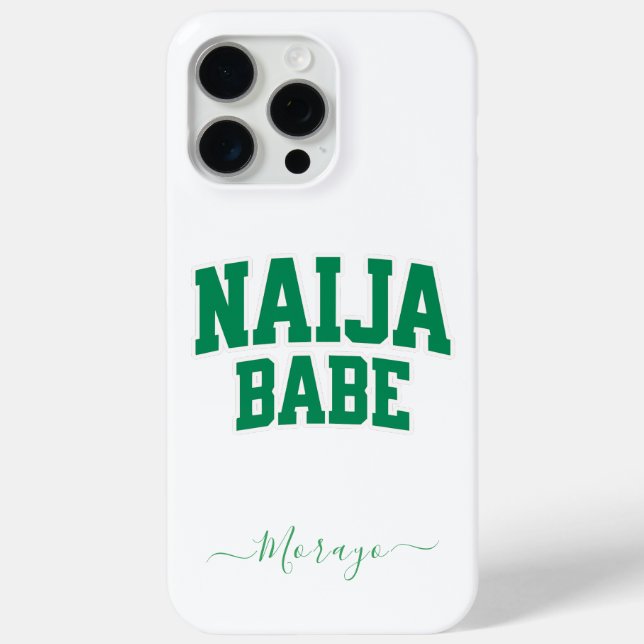 Naija Babe — Personalised Phone Case (Back)