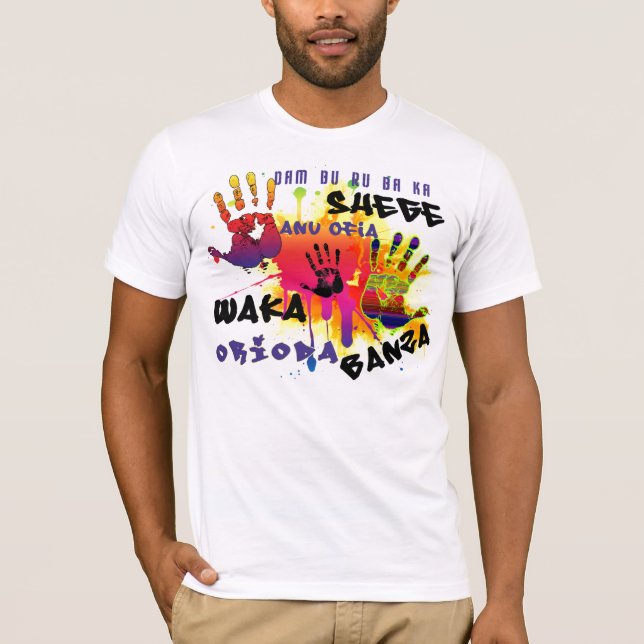 Naija Swear Words T-Shirt (Front)