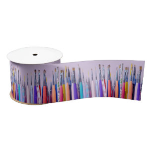Nail Art Brush Collection Satin Ribbon