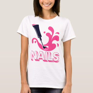 Nail Art Enthusiast Tee – Bold Manicure Graphic