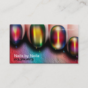 Nail Artist Business Card
