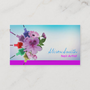Nail Artist Business Card