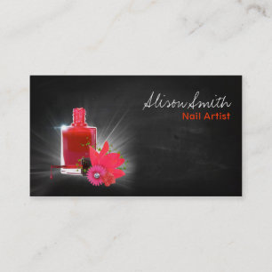 Nail Artist Business Card