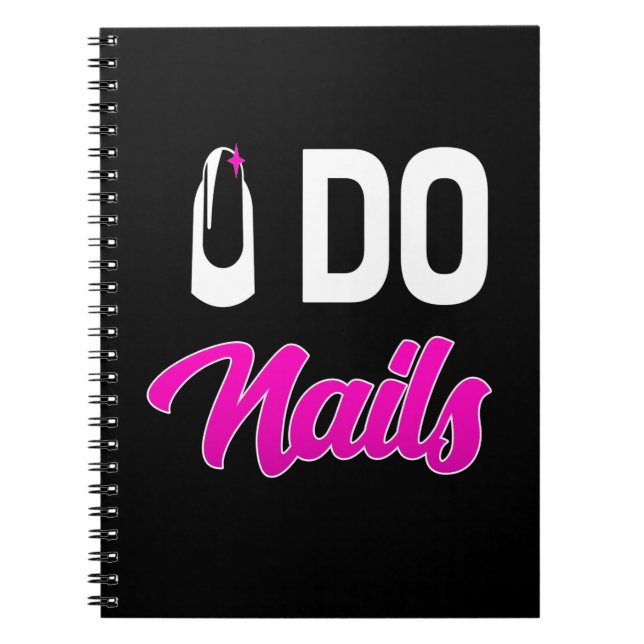 Nail Artist Do Nails Notebook (Front)