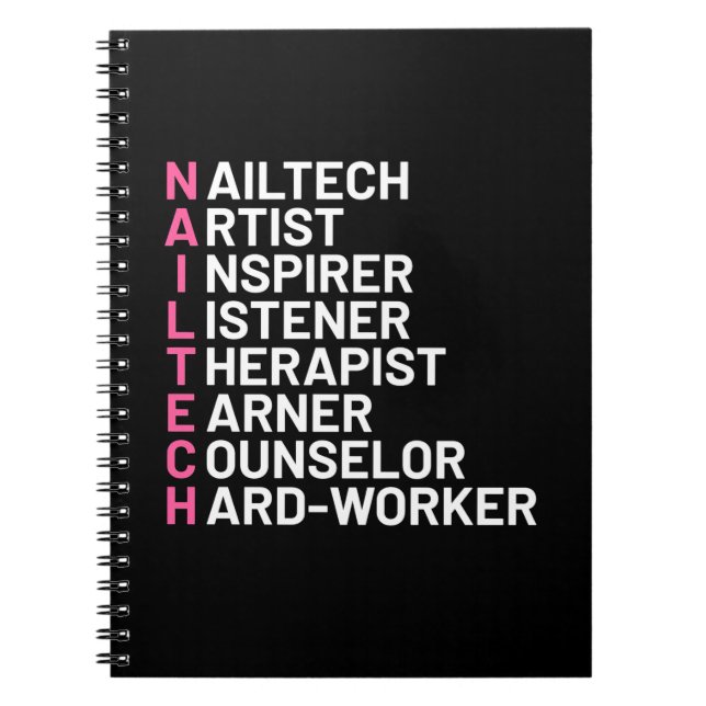 Nail Artist Inspirer Notebook (Front)
