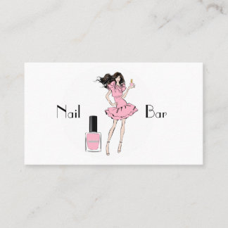 Nail Bar Business Card