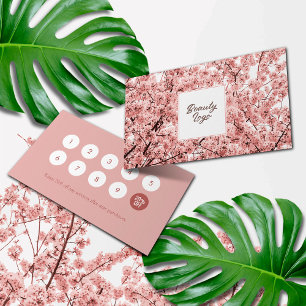 Nail   Beauty Salon Loyalty Card