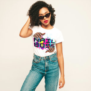 "Nail Boss" Bold Beauty Tech T-Shirt