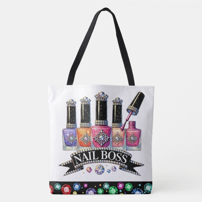 NAIL BOSS - SeeBack! Tote Bag (Front)
