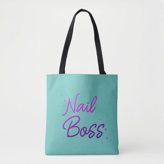 Nail Boss Tote Bag (Front)