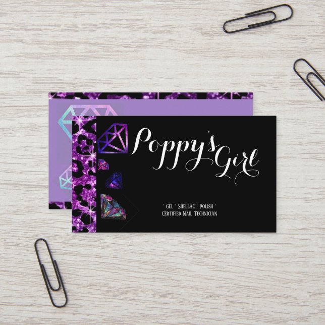 nail bussiness card (Front/Back In Situ)