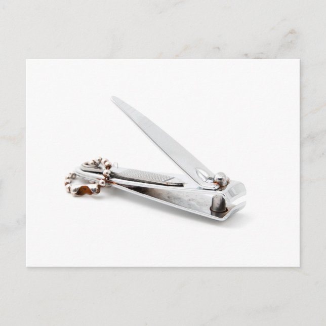 Nail clipper postcard (Front)