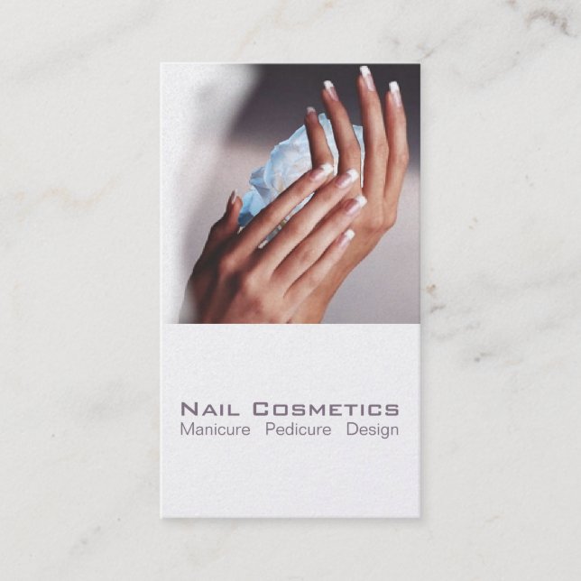 Nail Cosmetics 1 - Business Card (Front)