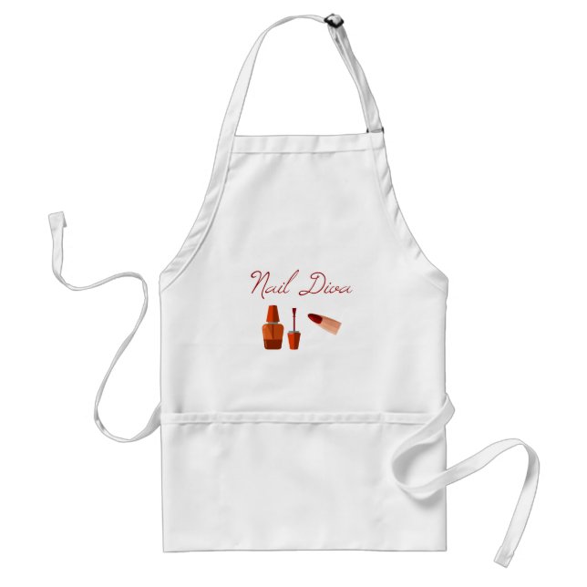 Nail Diva Apron (Front)