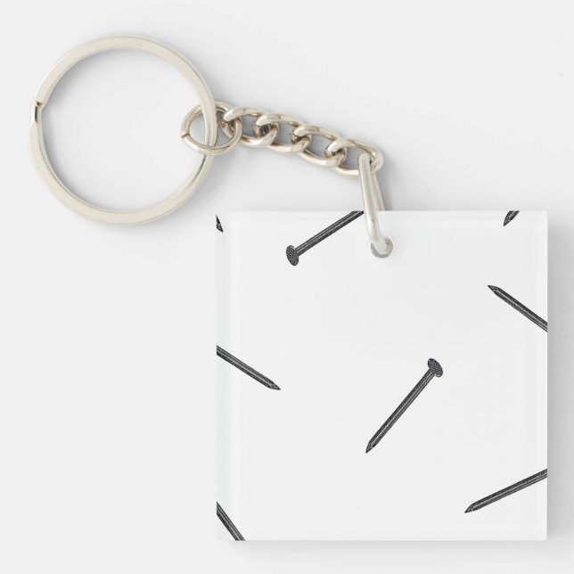 nail pattern key ring (Front)