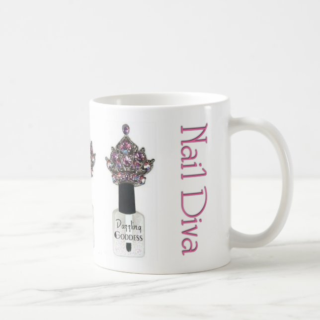 Nail Polish and Art Diva mug (Right)
