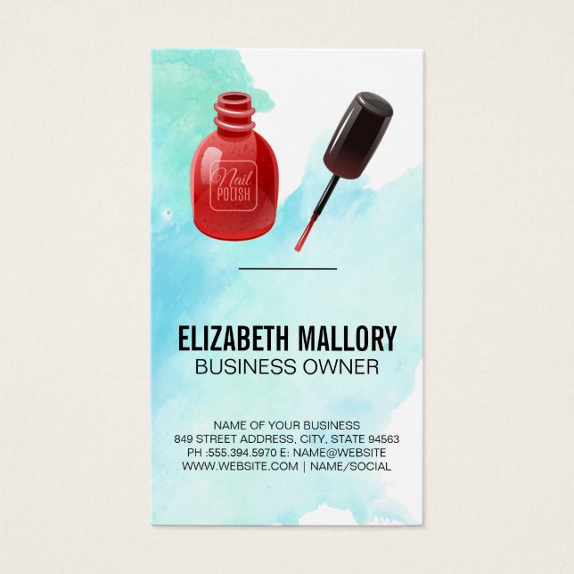 Nail Polish and Brushes (Front)