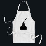 Nail Polish Apron<br><div class="desc">Black Nail Polish</div>