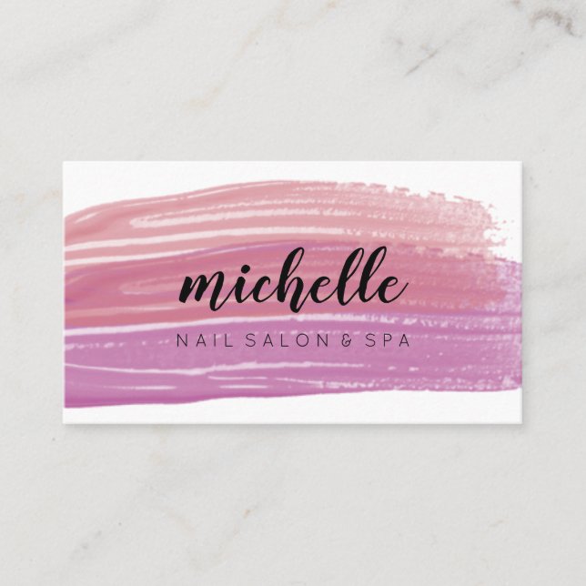 Nail Polish Brush Nail Salon Manicure appointment (Front)