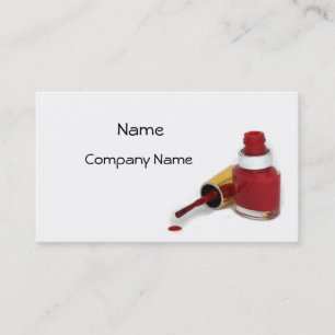 Nail Polish Business Card