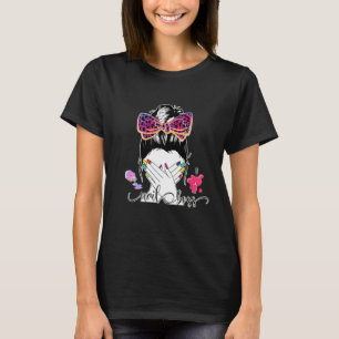 Nail Polish Nail Boss Messy Bun Nail Technician Ma T-Shirt