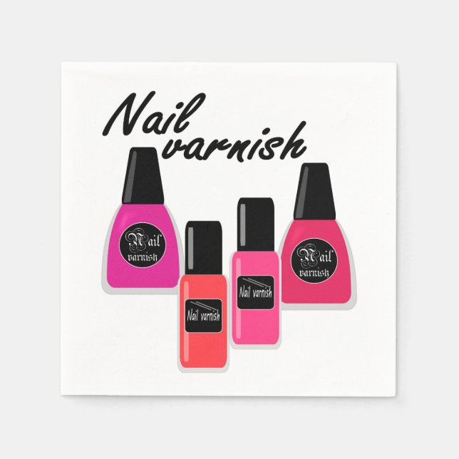 Nail Polish Napkin (Front)
