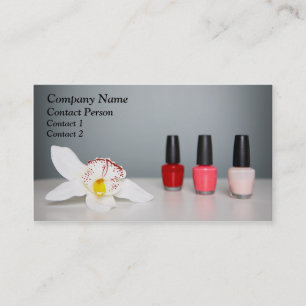 Nail Polish & Orchid Profile Card