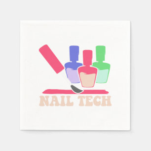 Nail Polish Pedicurist Manicurist Nail Technician  Napkin