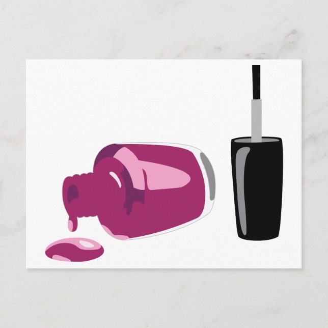 Nail Polish Postcard (Front)