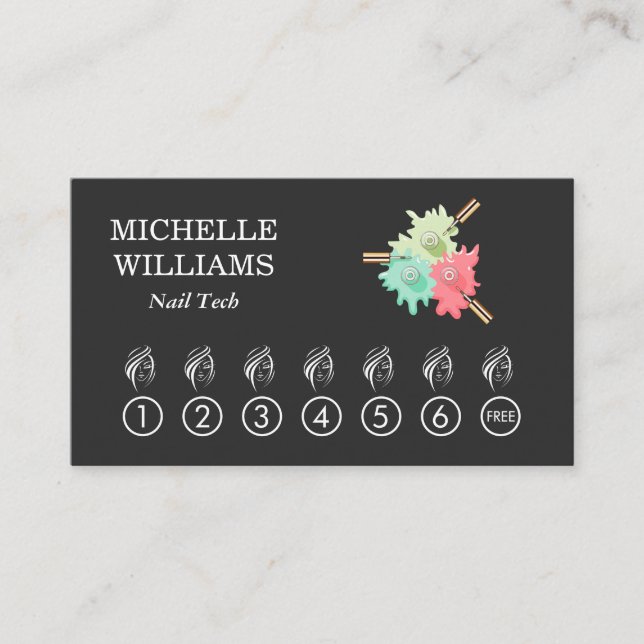 Nail Polish | Punch Card (Front)