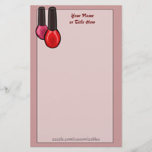 Nail Polish Stationery