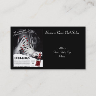 Nail Salon Business Card
