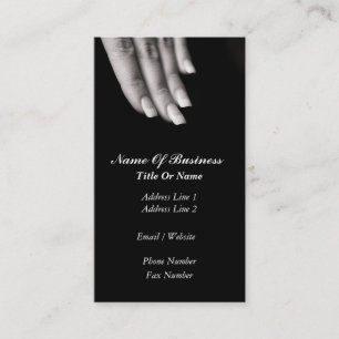 Nail Salon Business Card