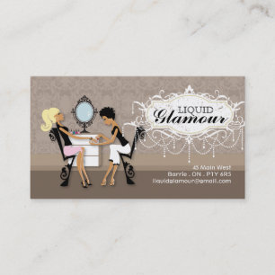 Nail Salon Business Card