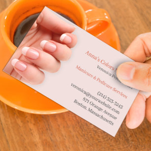 Nail Salon Business Card