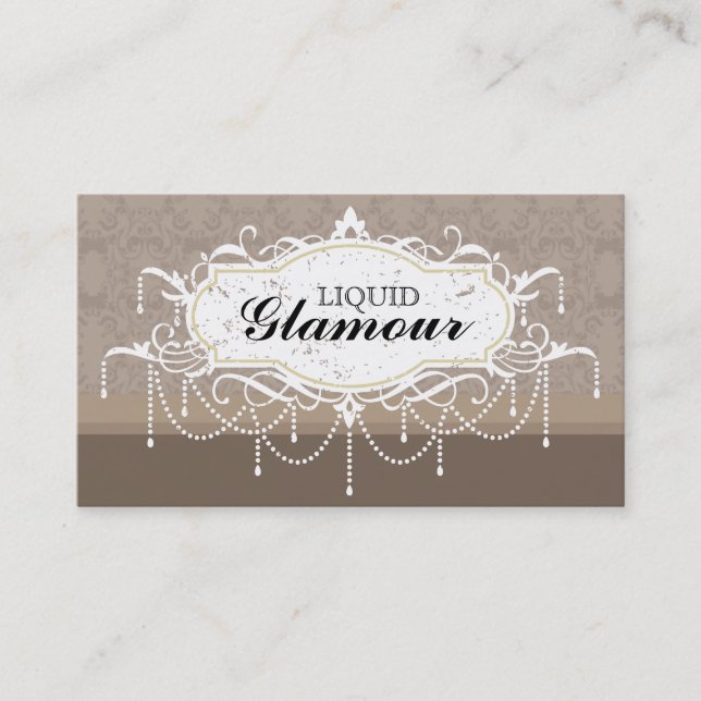 Nail Salon Business Card (Front)