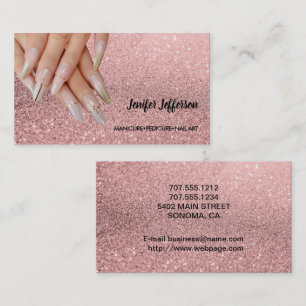 Nail Salon  Business Card