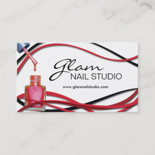 Nail Salon Business Card Template
