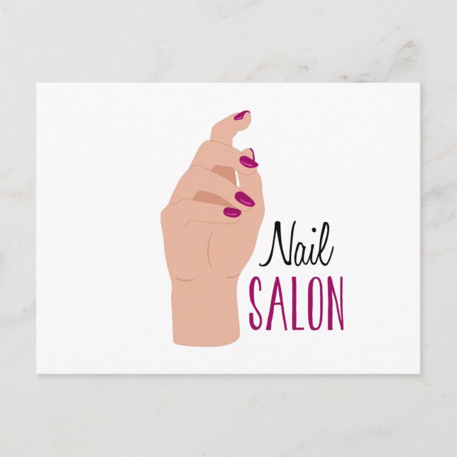 Nail Salon Postcard (Front)