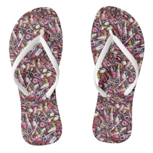 Nail Studio Pattern Jandals