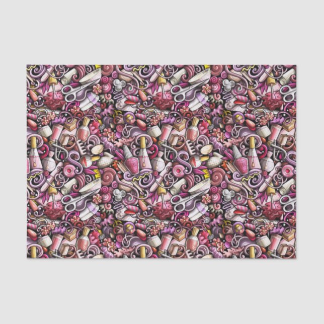 Nail Studio Pattern Tissue Paper (Front)